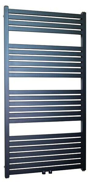 Admiral Kopalniški radiator Sevilla (Š x V: 600 x 1.180 mm, Toplotna moč pri temperaturi pretoka 75 °C (D: 30): 646 W, Črna)