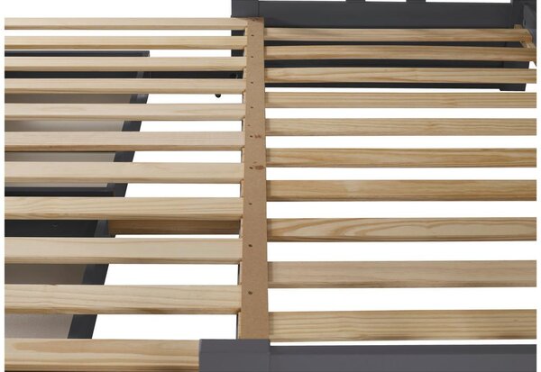 P & B Raztegljiva Postelja Livio, Antracit, 90-180x200cm