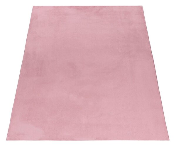 Mömax Preproga Z Visokim Florom Pouffy, Roza, 120x170cm