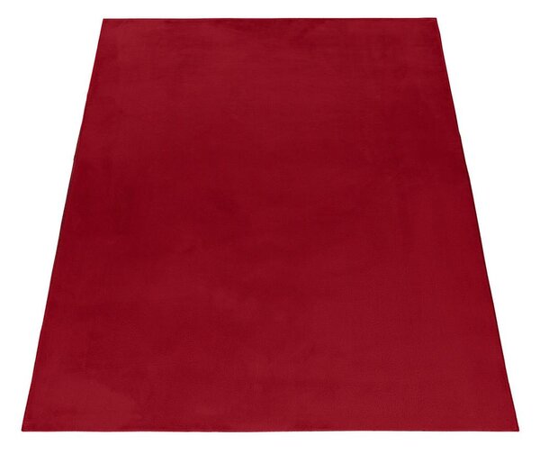 Mömax Preproga Z Visokim Florom Pouffy, Rdeča, 120x170cm