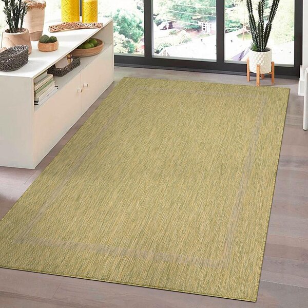 Novel Ravno Tkana Preproga Relax, Zelena, 60x100cm