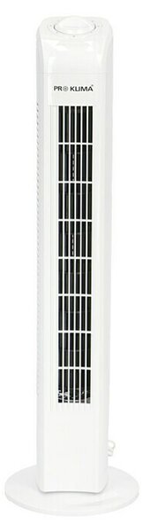 Proklima Stolpični ventilator (Bele barve, Višina: 78 cm, 45 W) productname.garantie.plussign BAUHAUS garancija 5 let za naprave na električni ali mot