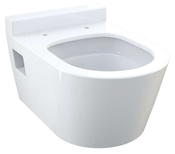 Camargue Empire Stenski WC 2.0 (Izpiranje brez roba, Brez posebne glazure, Oblika splakovanja: Globok, WC odtok: Vodoravno)