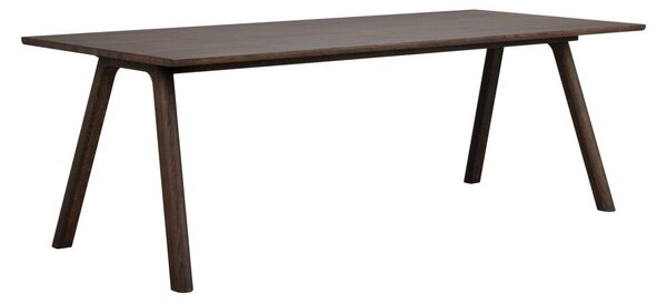 Raztegljiva jedilna miza iz masivnega hrasta 95x220 cm Clapperton – Rowico