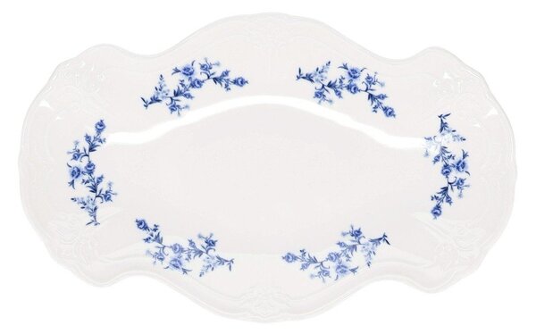 Servirni porcelanast pladenj ø 16 cm Retro – BonBistro