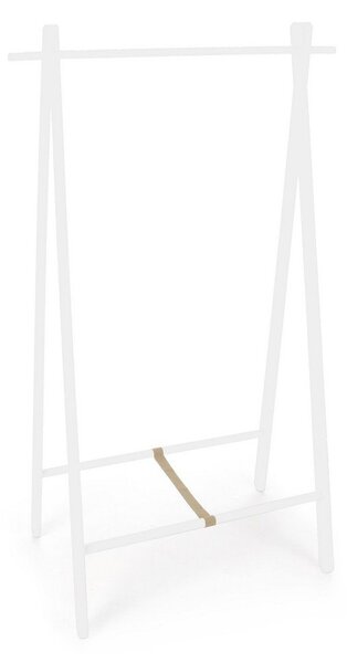 Belo stojalo za oblačila iz masivne breze 91x151x50 cm Daiki – Yes Everyday