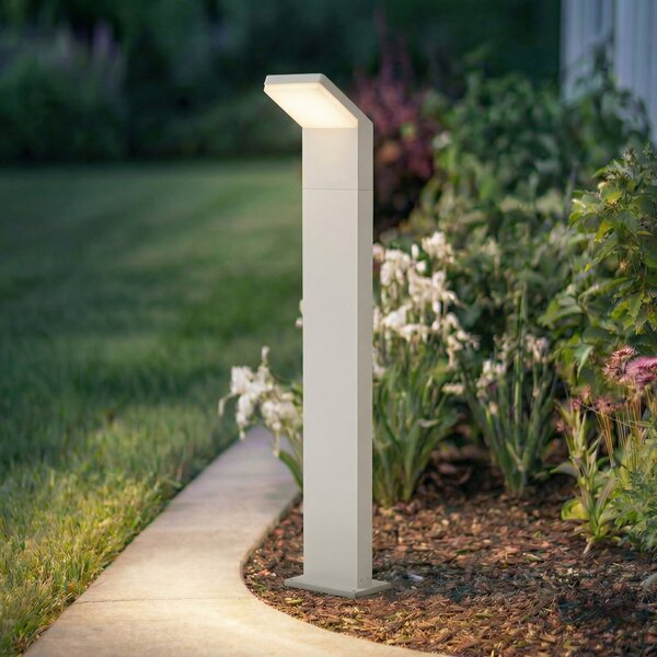 Arcchio LED-svetilka Yolena, 100 cm, bela, IP65, Bela, Kovina, Sodobni