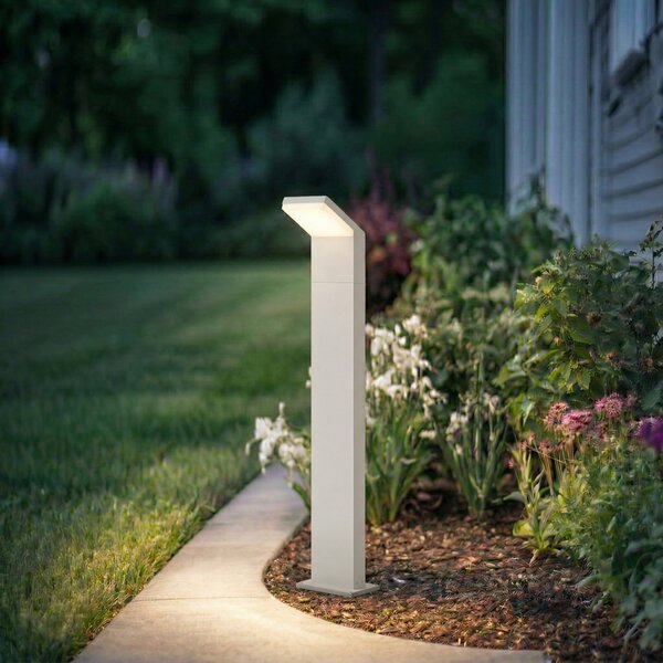 Arcchio LED-svetilka Yolena, 100 cm, bela, IP65, Bela, Kovina, Sodobni