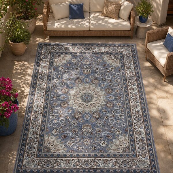 Siva zunanja preproga 120x180 cm Kadi - Hanse Home