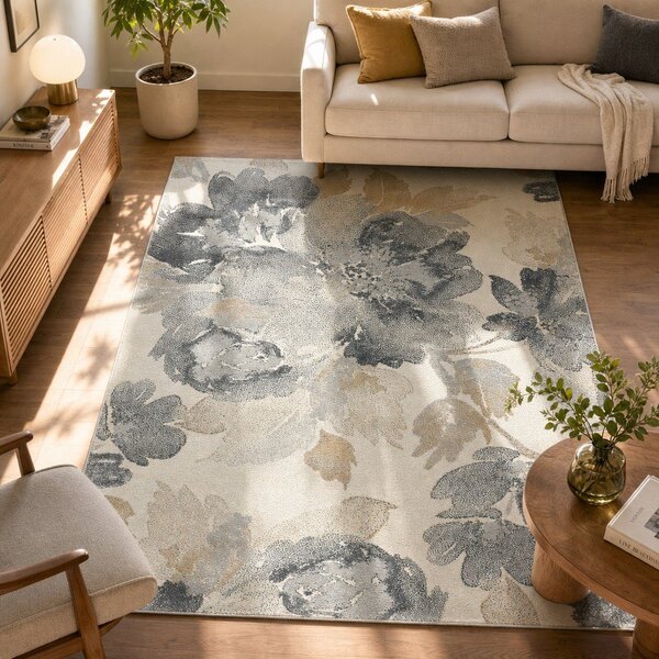 Siva/bež preproga 160x230 cm Flores Sunset – Universal