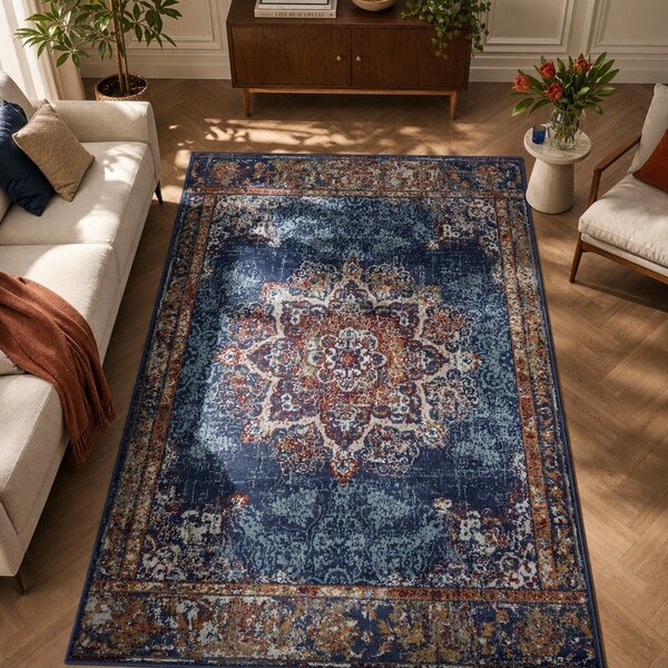 Temno modra preproga 57x90 cm Orient Maderno - Hanse Home