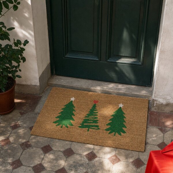 Predpražnik z božičnim motivom 45x75 cm Mix Mats - Hanse Home