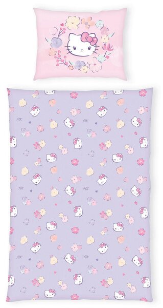 POSTELJNINA Hello Kitty Bettwäsche 140/200 cm renforcé večbarvno