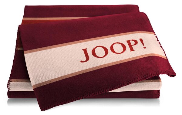 DEKORATIVNA ODEJA JOOP! HW 2025/26 150/200 cm bordo, temno rdeča, ekru