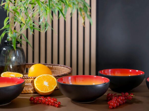 SET POSOD Hot Red 16,5/6 cm