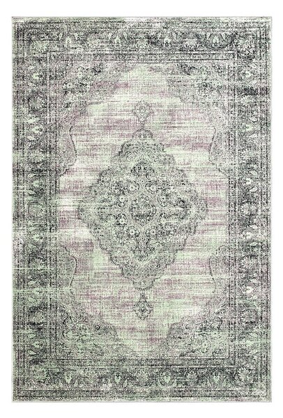 Zelene/sive kopalniške preproge v kompletu 2 ks 60x100 cm – Foutastic