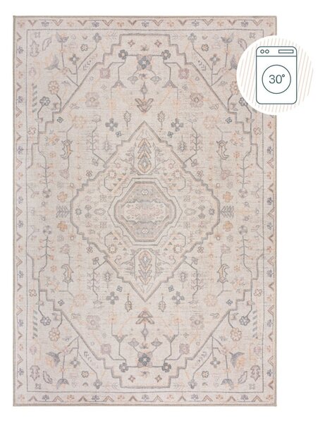 Kremno bela pralna preproga 152x230 cm Teo Traditional – Flair Rugs