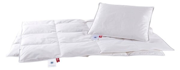 Poletna otroška prešita odeja s polnilom iz perja 100x140 cm Capella Junior – Universe of Sleeping
