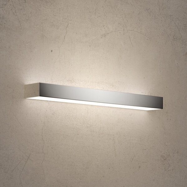 Helestra Theia LED luč za ogledalo, kromirana, 60 cm, Kovinska, Kopalnica, Kovina, Sodobni