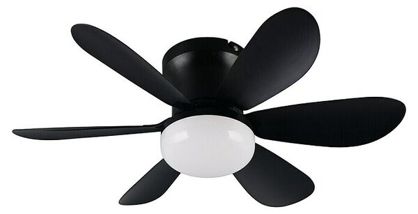 Trio Leuchten Stropni ventilator Lund (Črna, 53 cm, 12 W, Toplo bela) productname.garantie.plussign BAUHAUS garancija 5 let za naprave na električni a