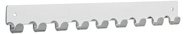 Siro Garderobna letev (Do x Š x V: 366 x 16 x 41 mm, Jeklo, Krom, Kromirano)