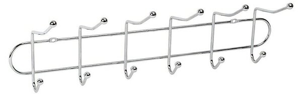 Walteco Garderobna letev (Do x Š x V: 515 x 140 x 160 mm, Kovina, Srebrne barve)