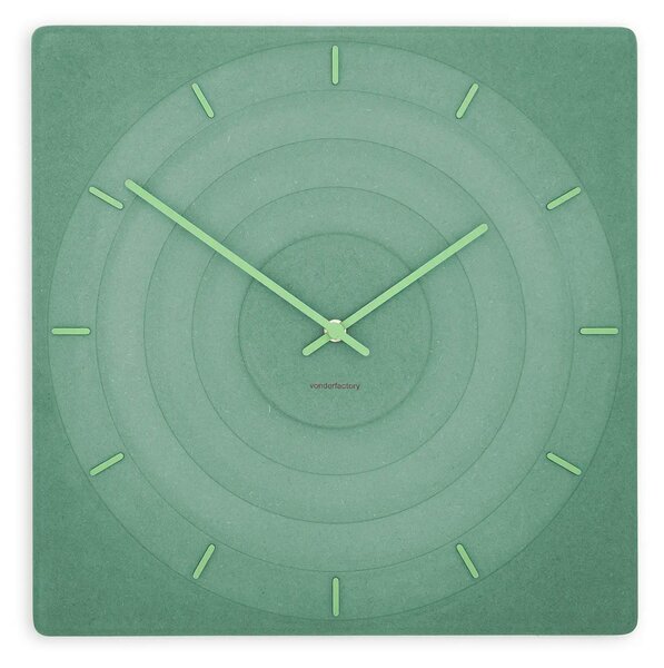 Stenska ura Luxhora Arenora Mint Green 11 barv kazalcev