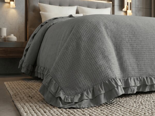 Pregrinjalo za posteljo MONTEGO, siva Dimenzije: 170 x 210 cm