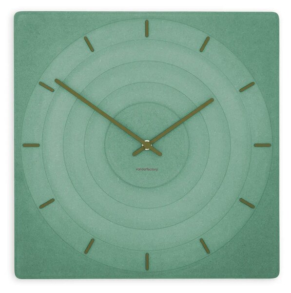 Stenska ura Luxhora Arenora Mint Green 11 barv kazalcev