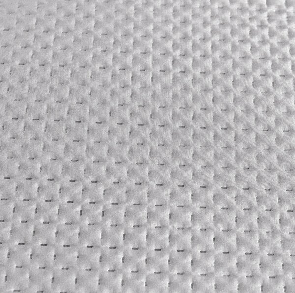 Pregrinjalo za posteljo MONTEGO, svetlo sivo Dimenzije: 170 x 210 cm