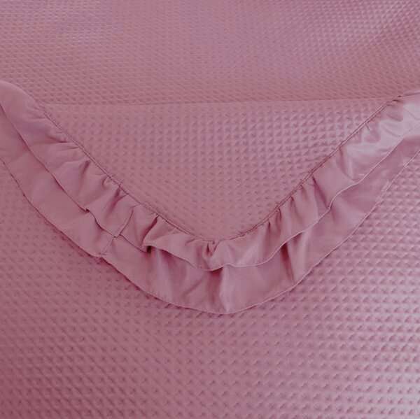 Pregrinjalo za posteljo MONTEGO, rožnato Dimenzije: 170 x 210 cm