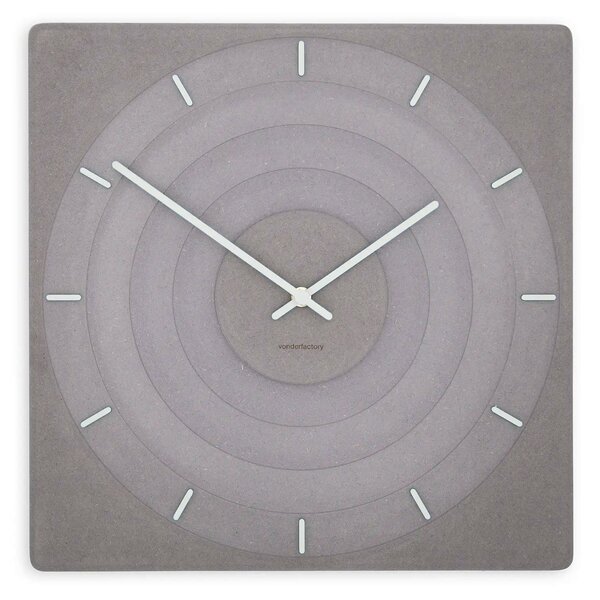 Stenska ura Luxhora Arenora Light Grey 10 barv kazalcev