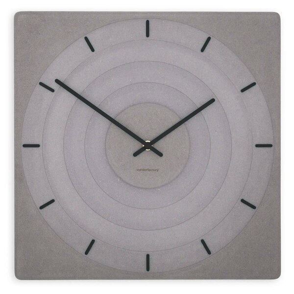 Stenska ura Luxhora Arenora Light Grey 10 barv kazalcev