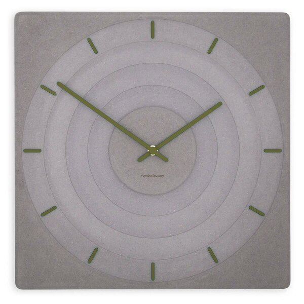 Stenska ura Luxhora Arenora Light Grey 10 barv kazalcev