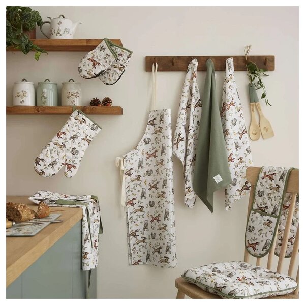 Bombažne kuhinjske krpe v kompletu 3 ks 45x65 cm Forest Fable – Cooksmart ®
