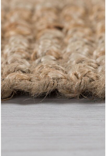 Rjav tekač iz jute Flair Rugs Jute, 60 x 230 cm