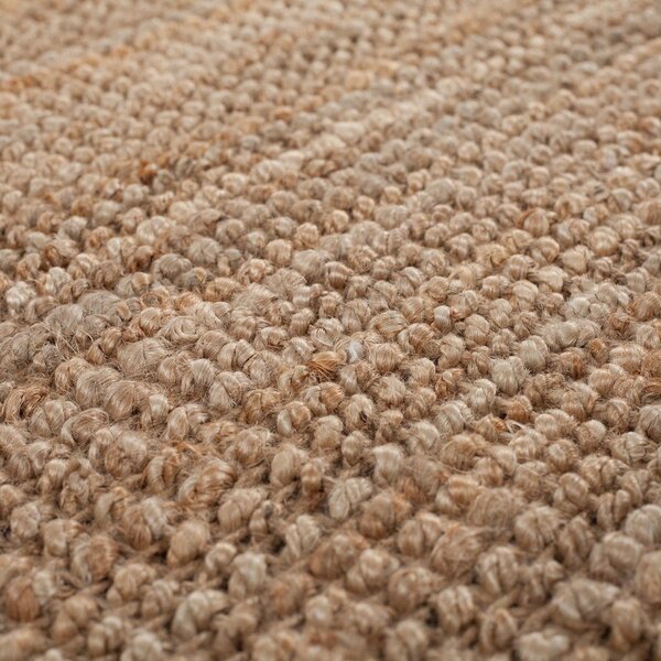 Rjav tekač iz jute Flair Rugs Jute, 60 x 230 cm