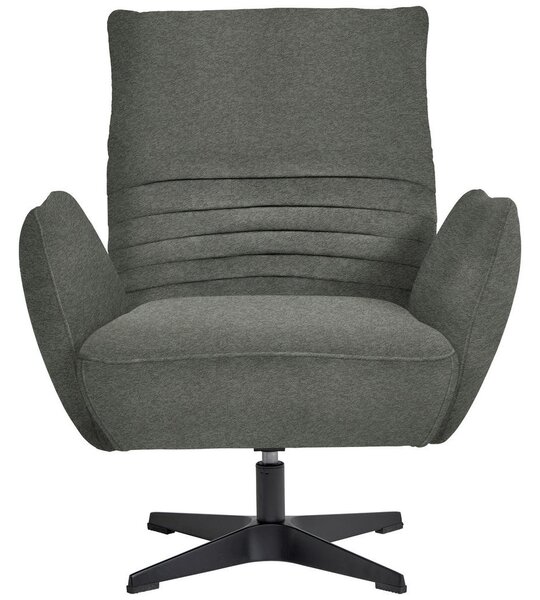 FOTELJ, siva tekstil