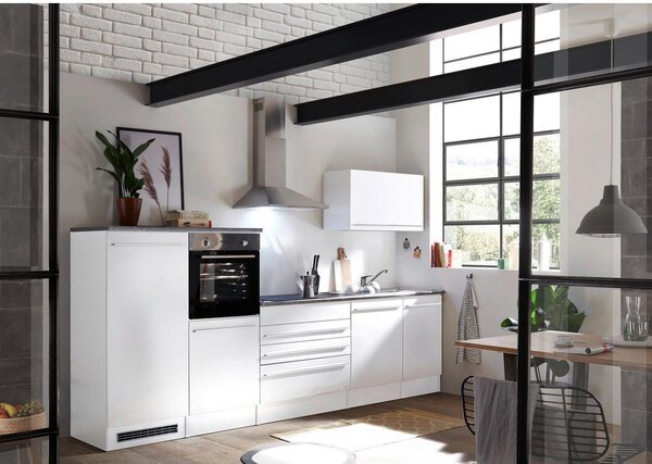 Modern Living Moderen Kuhinjski Blok Brez Aparatov Welcome Jazz, Bela