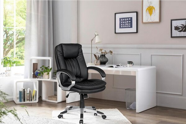 Livetastic Pisarniški Stol Büro, Črna