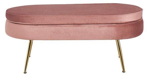 Livetastic Tabure Samt, Roza
