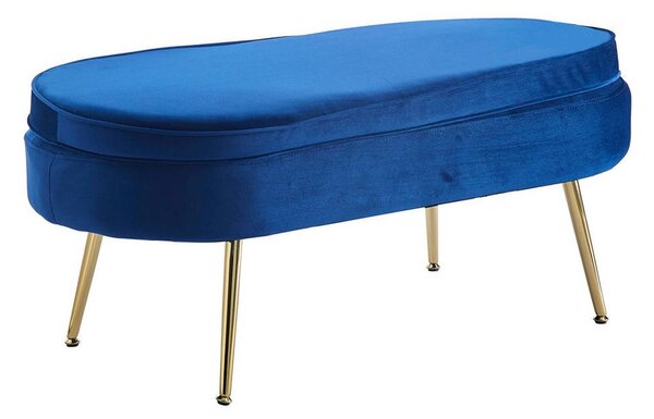 Livetastic Tabure Samt, Temno Modra