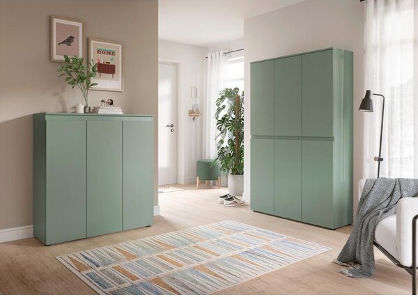 Livetastic Garderobna Omara Scarpa, Sivozelena, 2 Kos