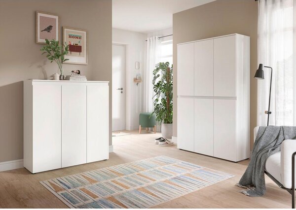 Livetastic Garderobna Omara Scarpa, Bela, 2 Kos