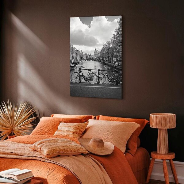 Artgeist Slika Na Platnu Bikes On Bridge