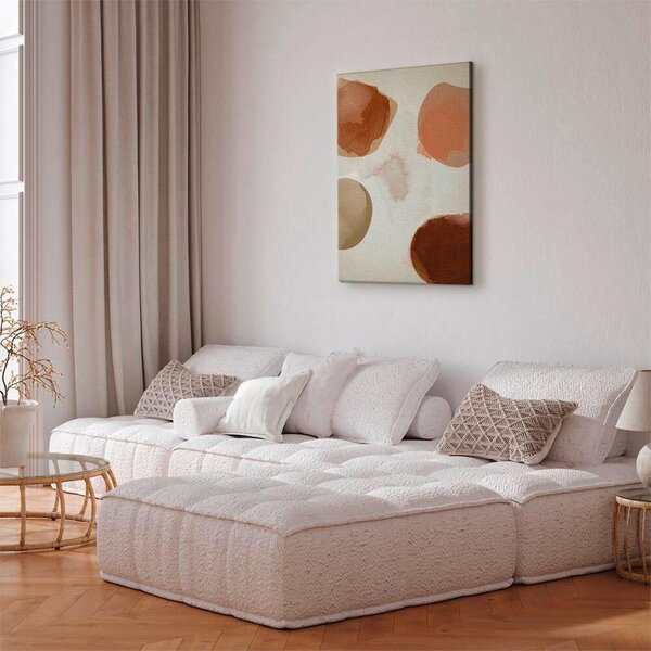 Artgeist Slika Na Platnu Beige Abstraction