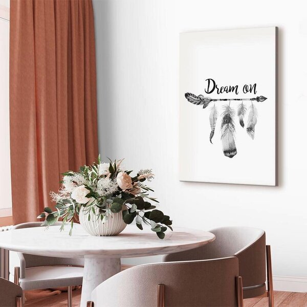 Artgeist Slika Na Platnu Boho Feathers