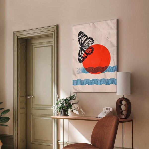 Artgeist Slika Na Platnu Butterfly And Sunrise