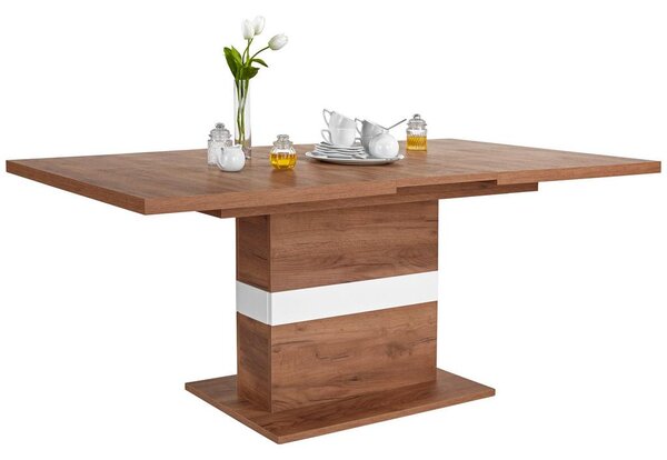 Mömax Raztegljiva Miza Avensis, Barva Hrasta, 160-200 X 90 Cm