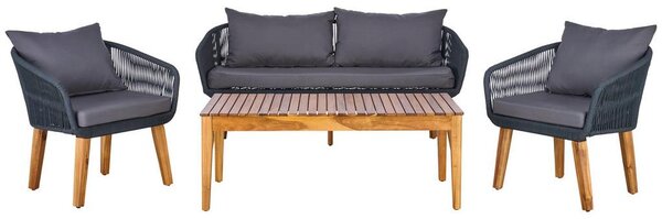 Mömax Lounge Garnitura Trendy, Barva Akacije, Antracit